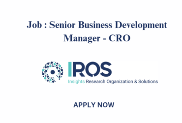 Senior Business Development Manager - CRO at IROS December 2024